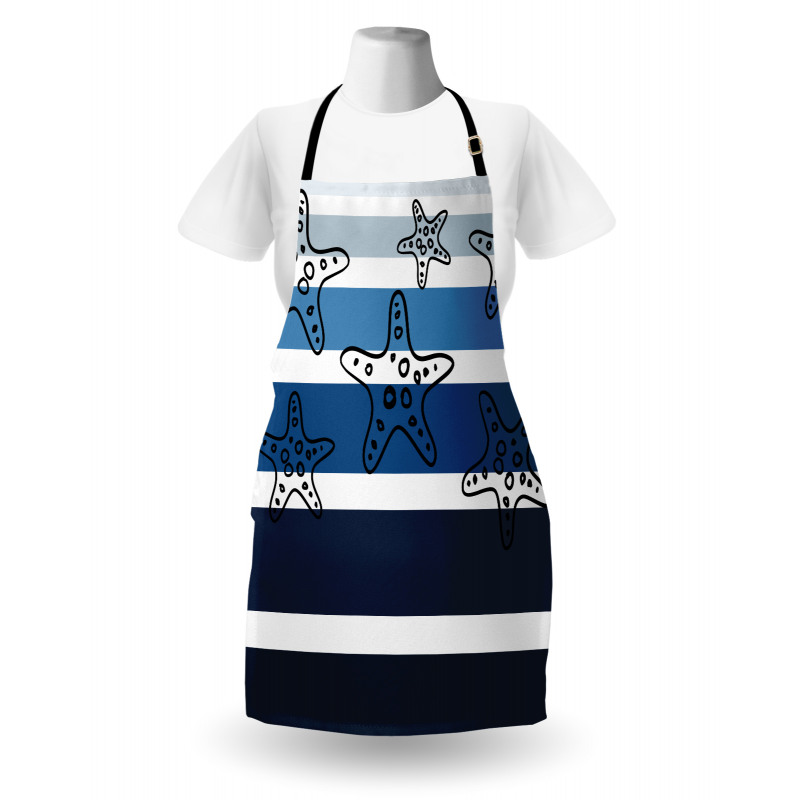 Stripes Starfish Apron