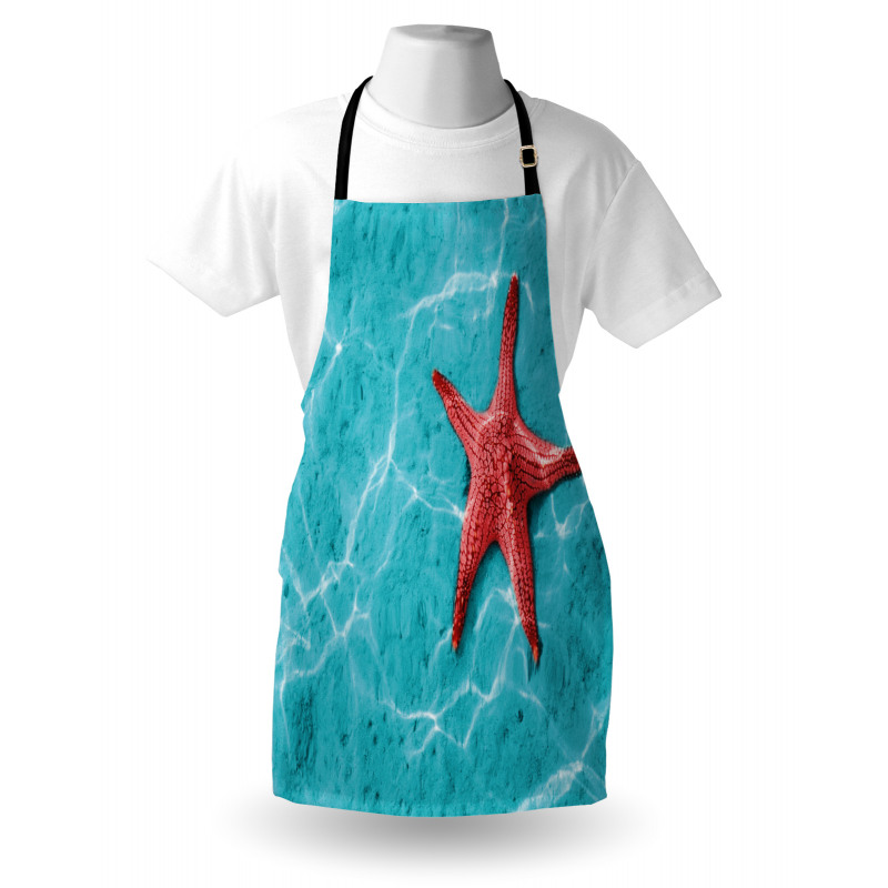 Vivid Blue Water Apron