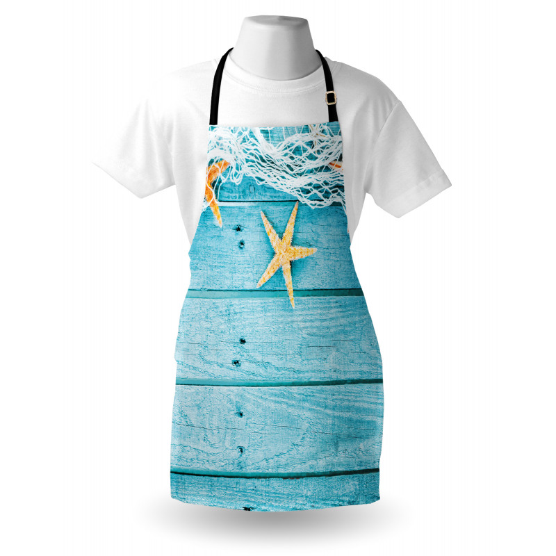 Rustic Fish Net Apron