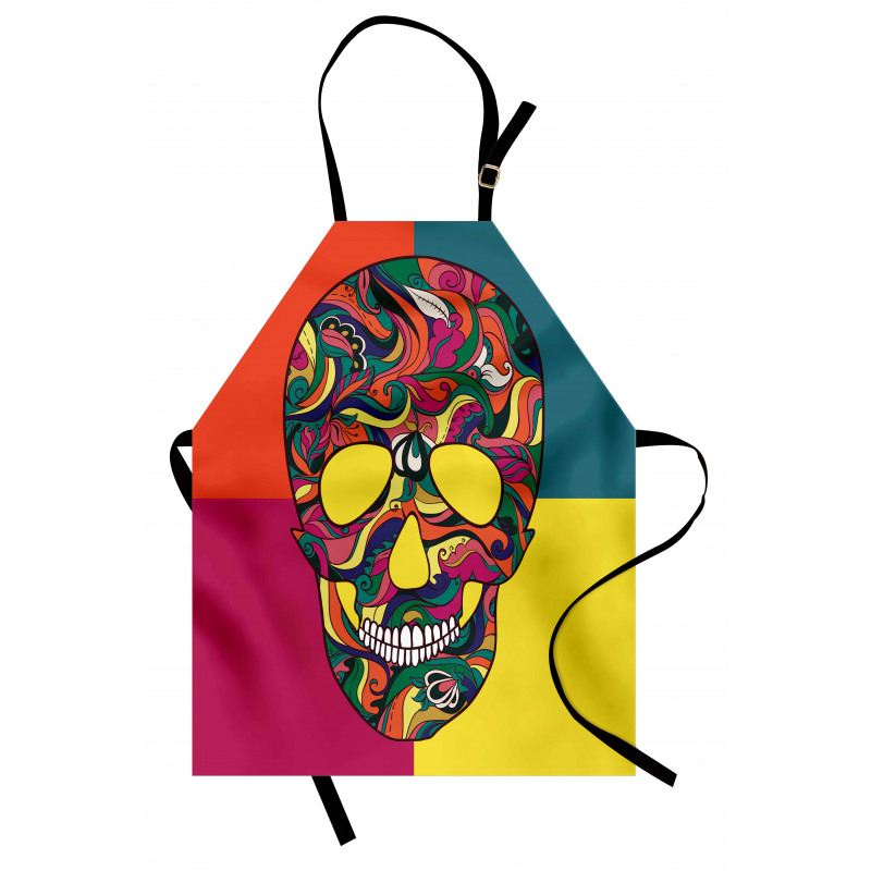 Colorful Calavera Apron