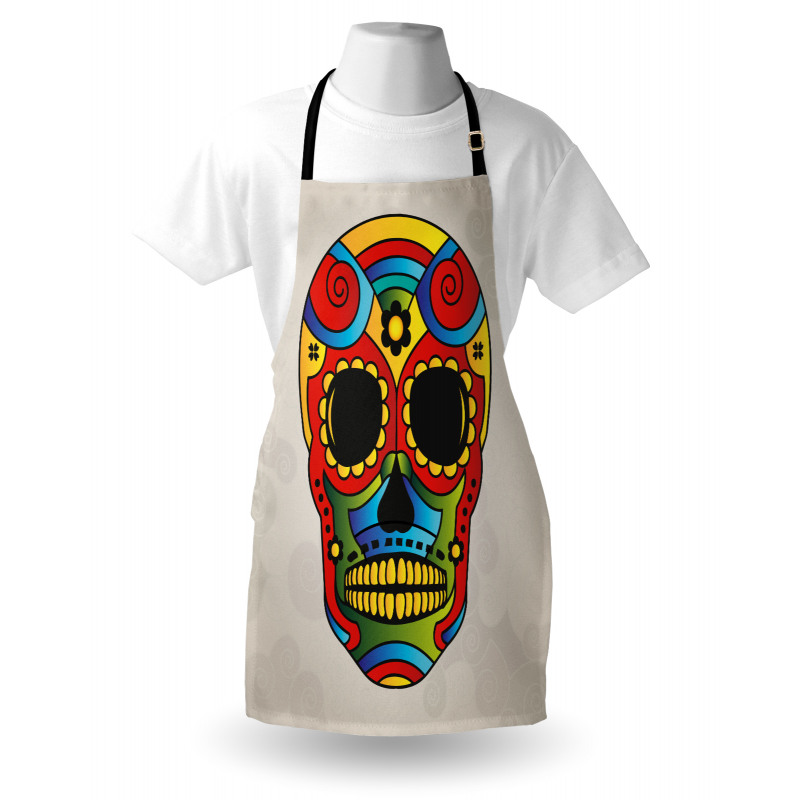 Latin Macabre Myth Apron