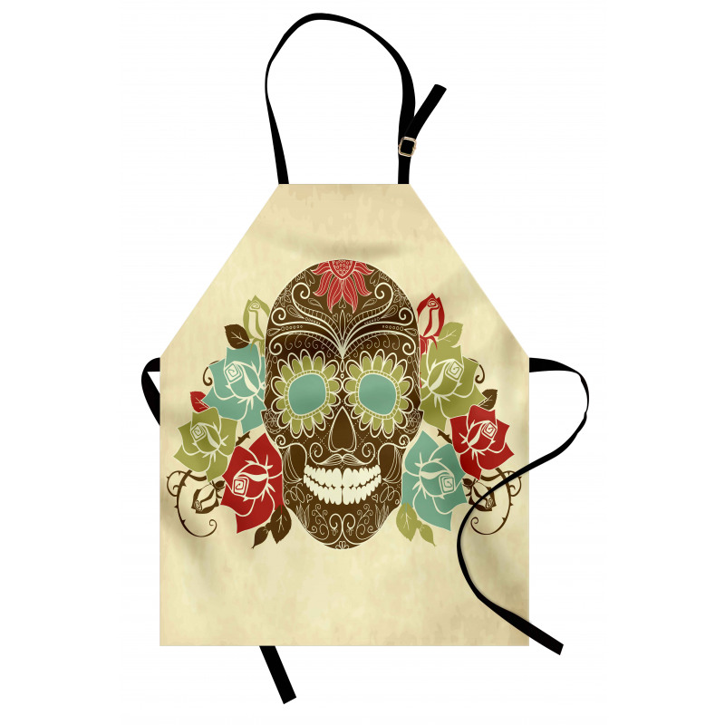 Vintage Gothic Face Apron