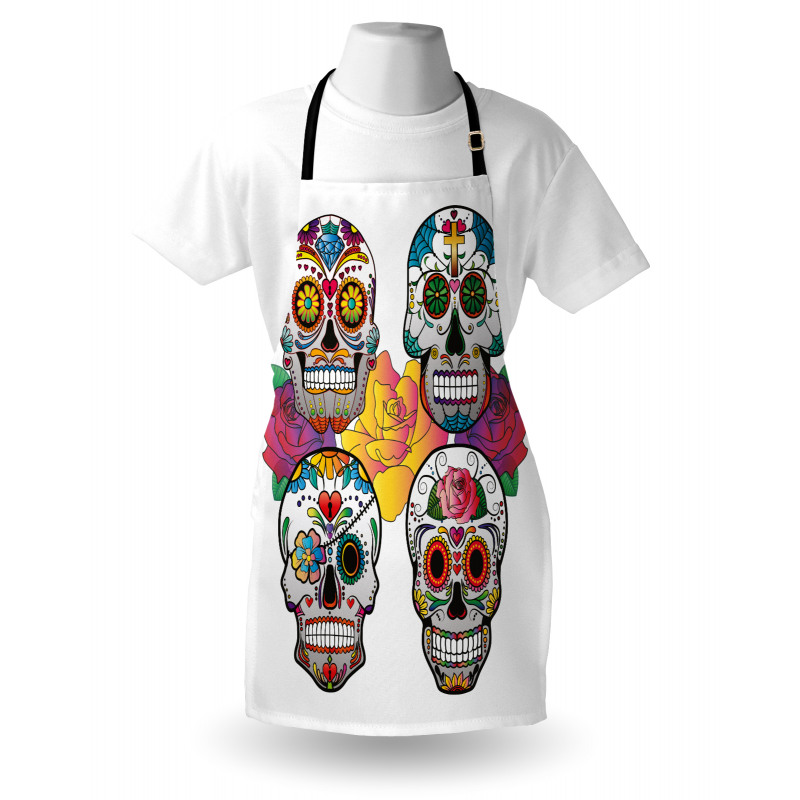 Rich Colors Ornate Apron