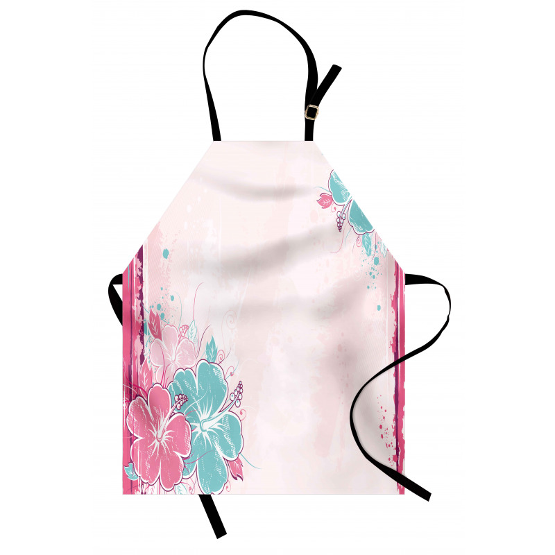 Bouquet of Hibiscus Art Apron