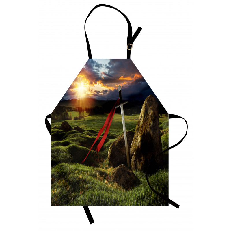 Arthur Camelot England Myth Apron