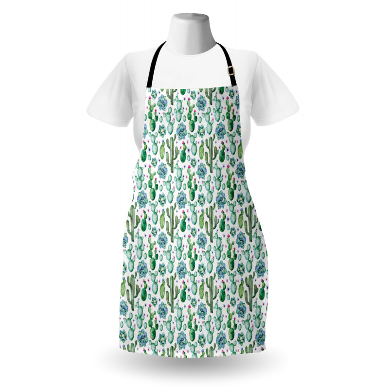 Exotic Succulents Set Apron