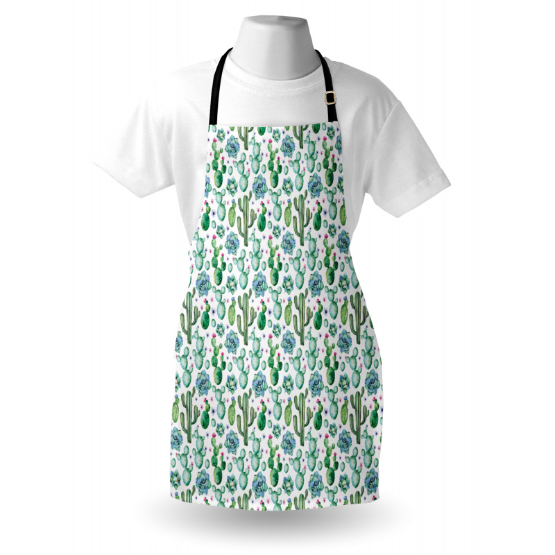 Exotic Succulents Set Apron