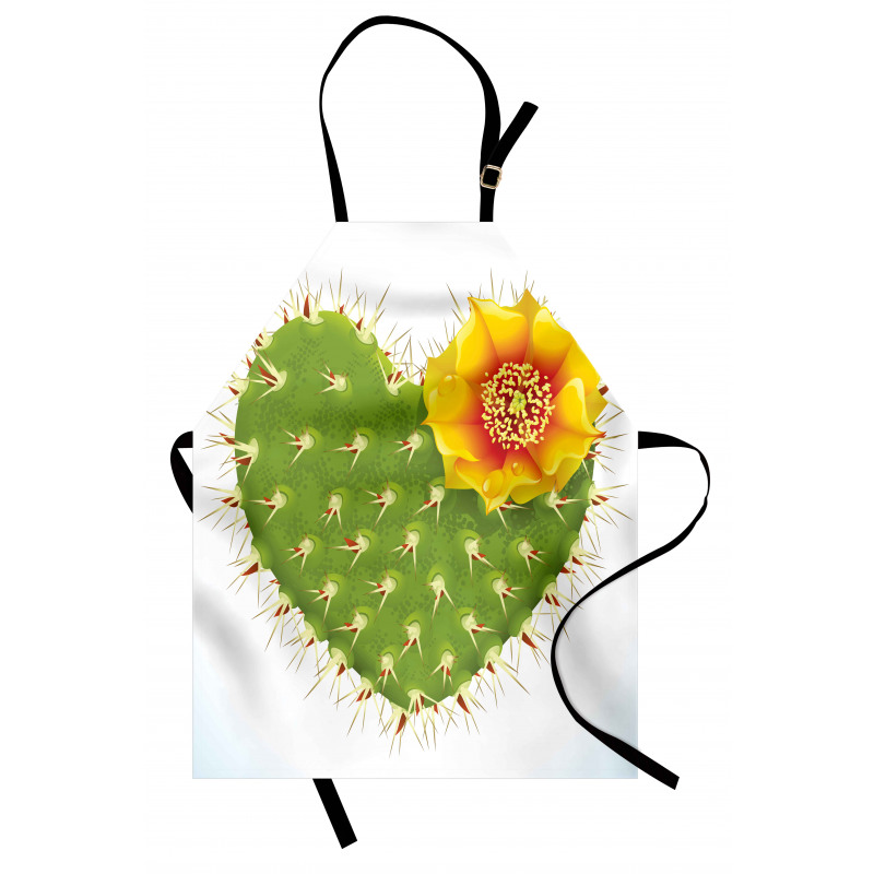 Thorny Opuntia Heart Apron