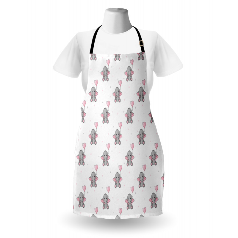 Heart Balloons Apron