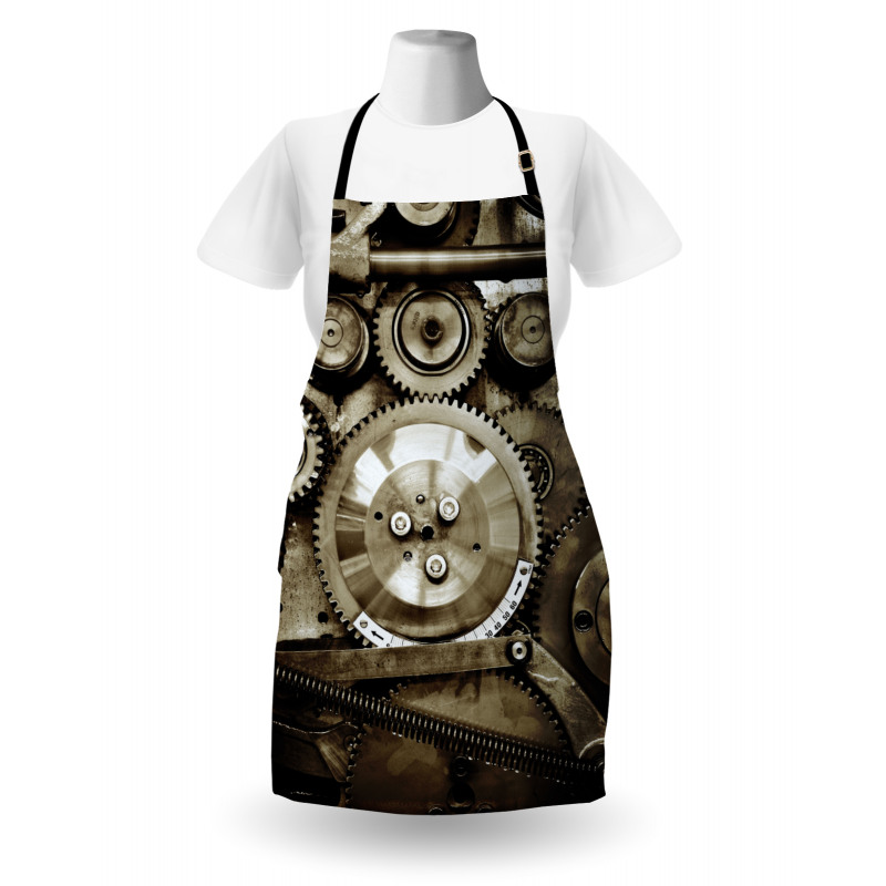 Aged Gears Apron