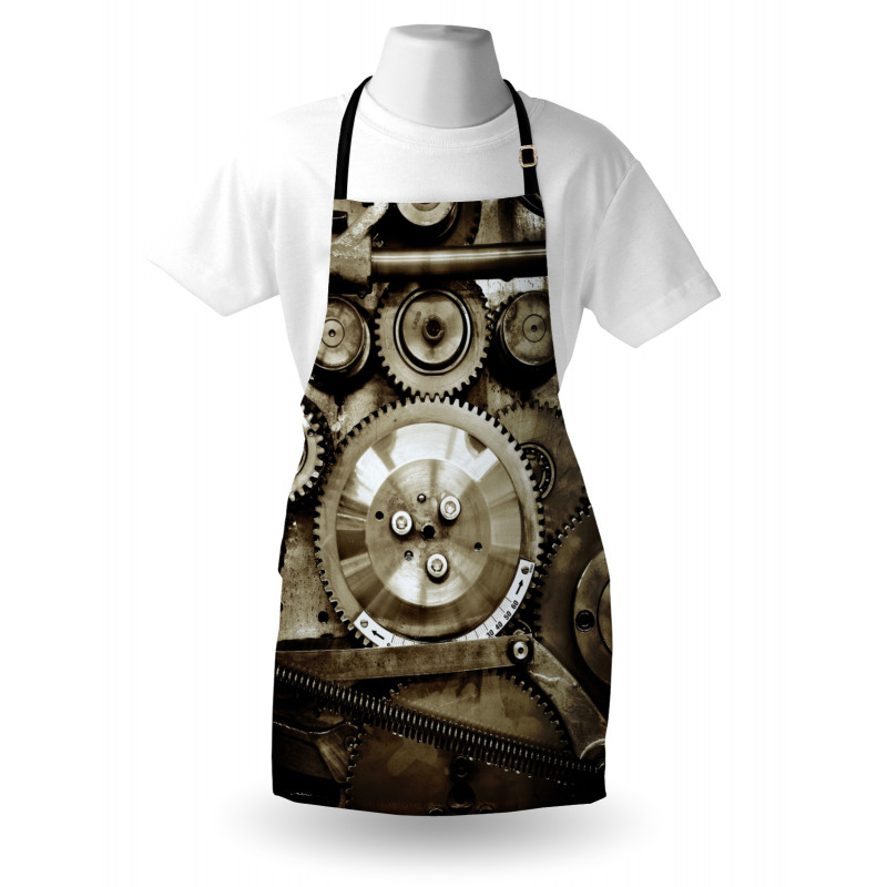 Aged Gears Apron