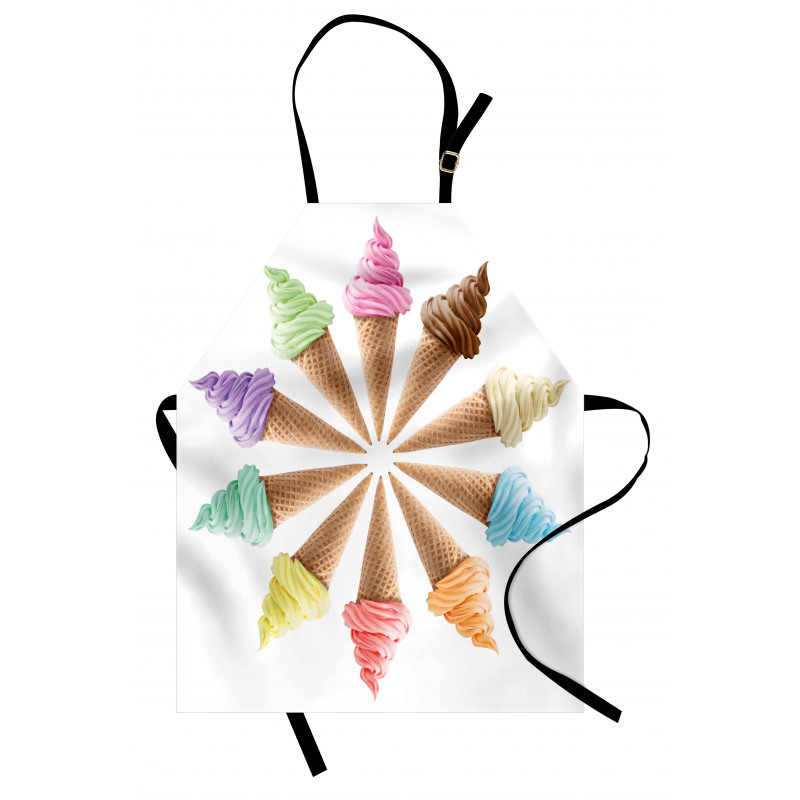 Ice Cream Row Apron