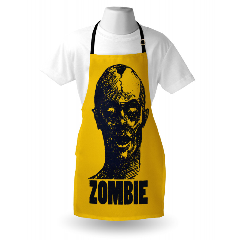 Dead Man Portrait Apron