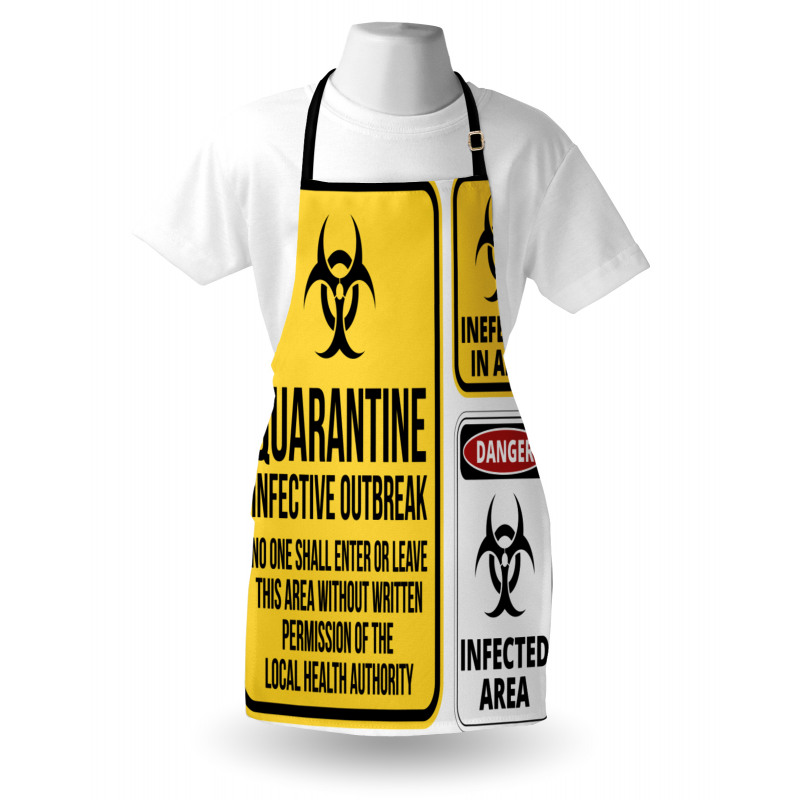 Danger Quarantine Apron