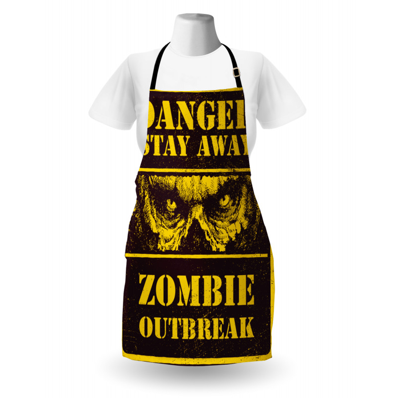 Monster Warning Apron