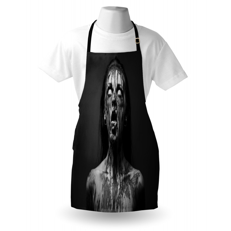 Screaming Woman Apron