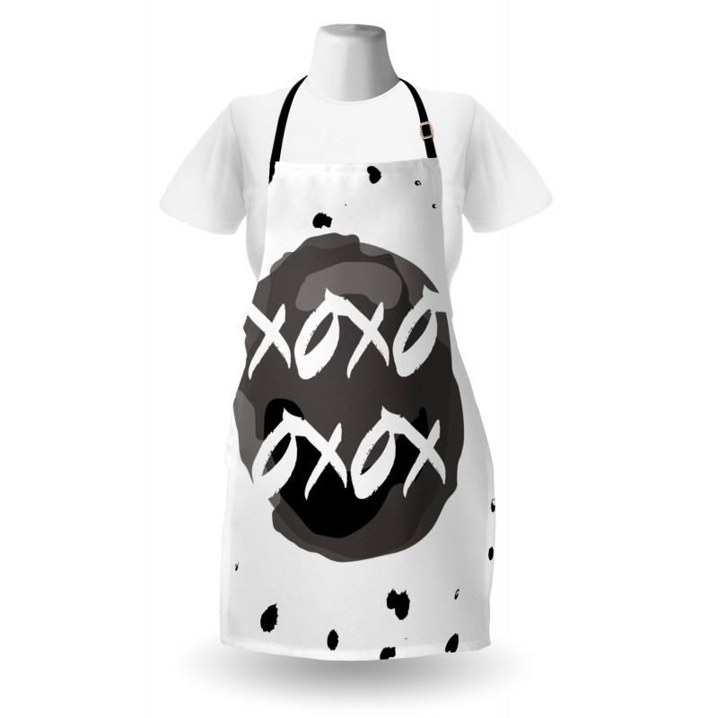 Formless Ink Drops Kiss Hug Apron