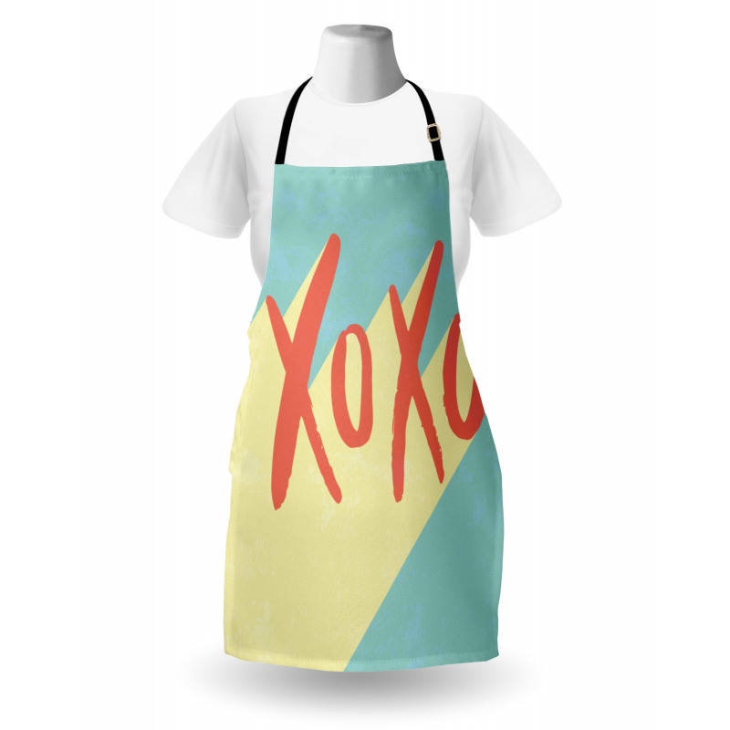 Pop Art Style Retro Vibrant Apron