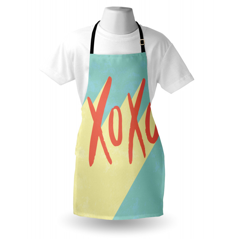 Pop Art Style Retro Vibrant Apron