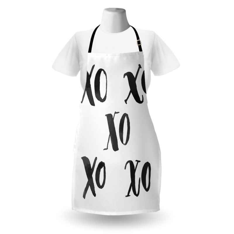 Classic Old Fashion Letters Apron