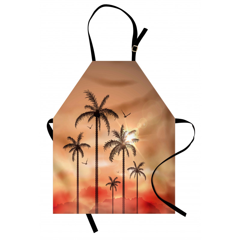 Palms Dramatic Sky Apron