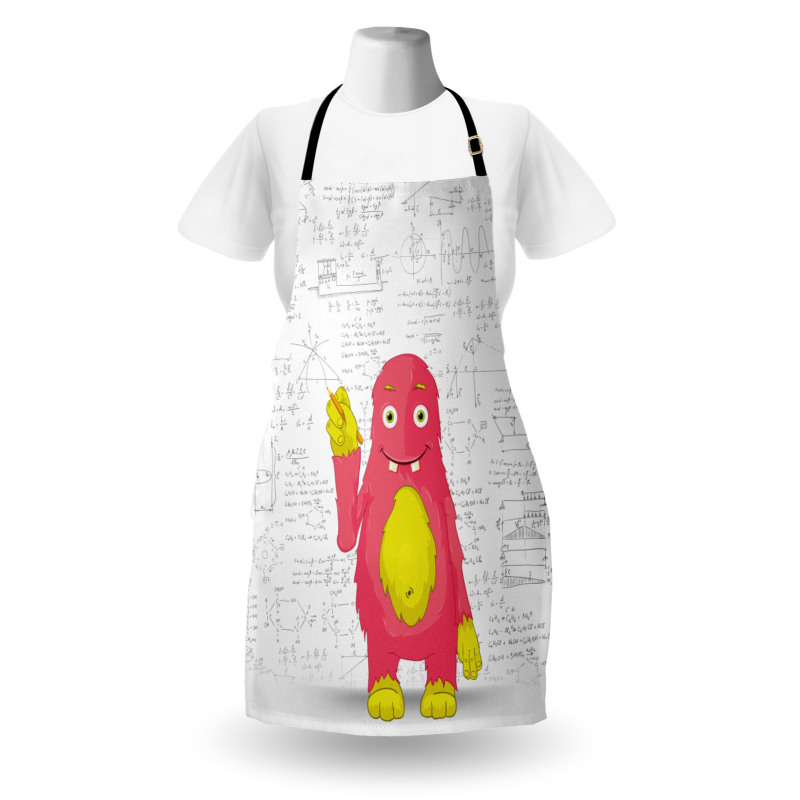 Funny Smart Monster Apron