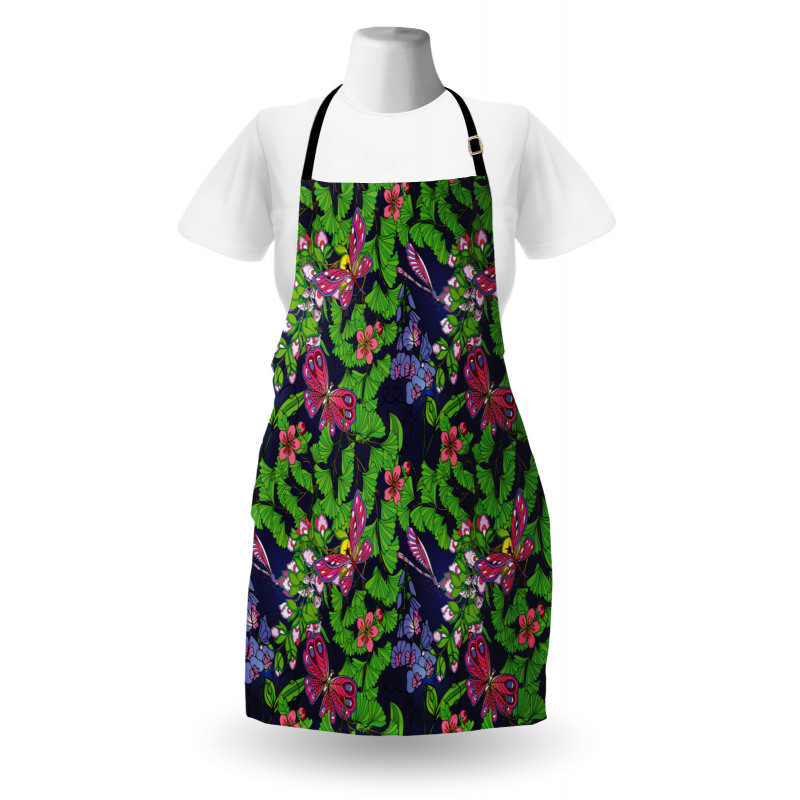 Tropical Vivid Petal Apron