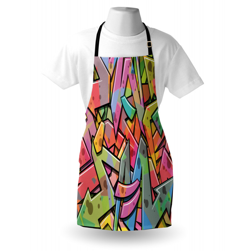 Abstract Grunge Arrows Apron