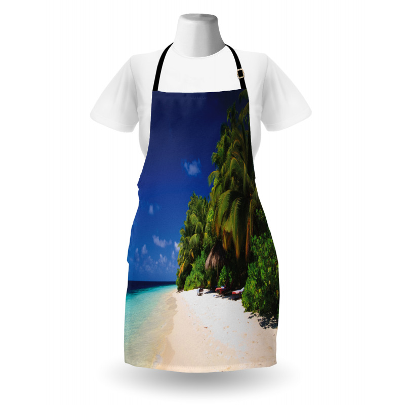 Sandy Coastline Surreal Apron