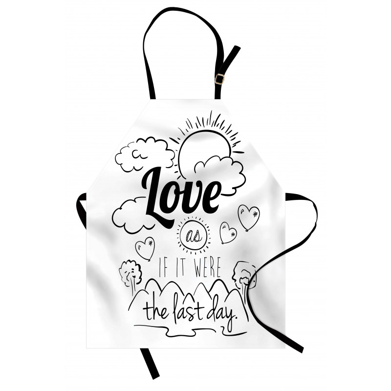 Optimist Message Apron