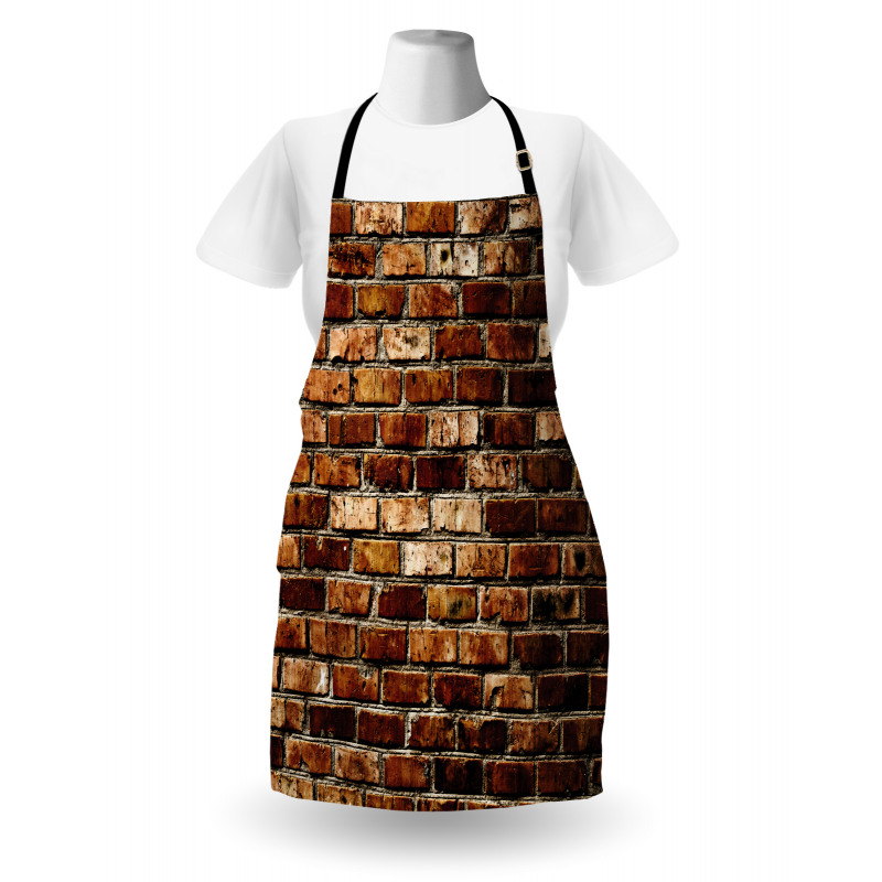 Old Grunge Brick Wall Apron