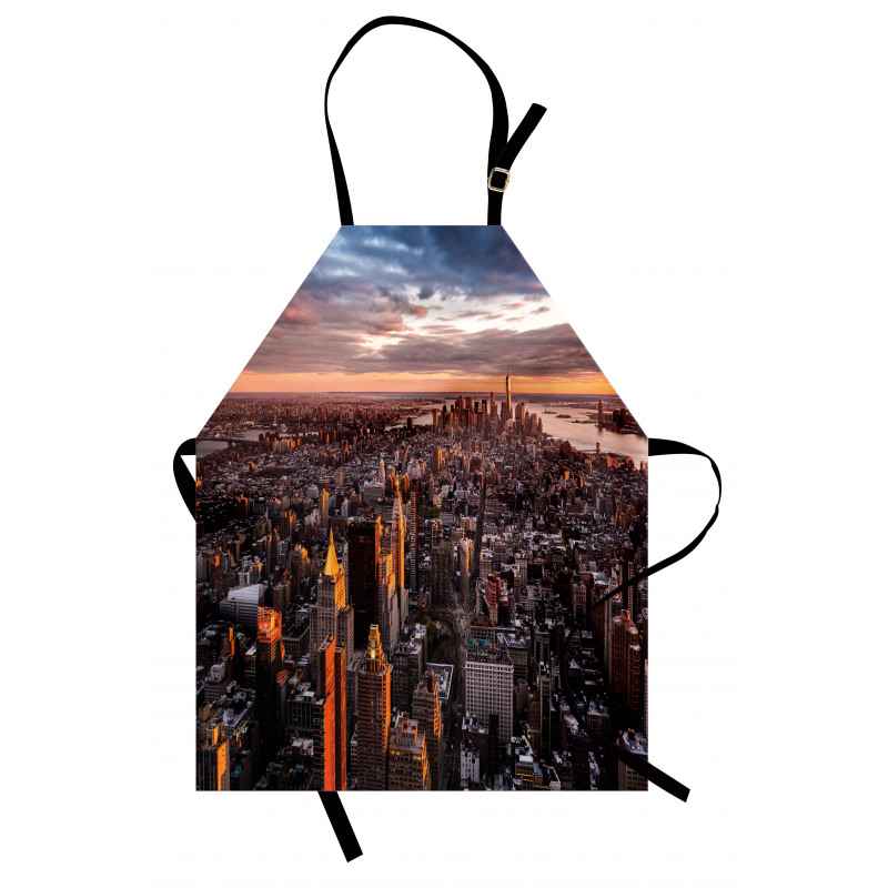 Manhattan Skyline Sunset Apron