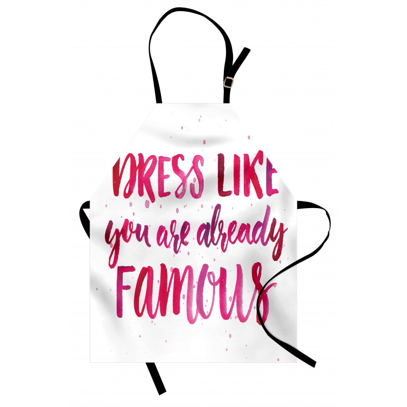 Fashion Words Apron