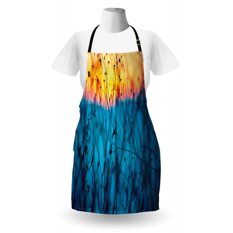 Autumn Dried Flowers Apron