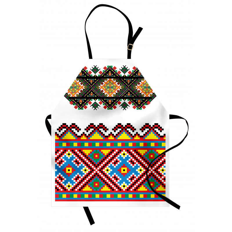 Retro Ukranian Ornament Apron