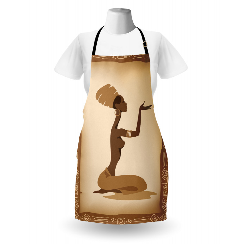 Lady Hand Gesture Apron