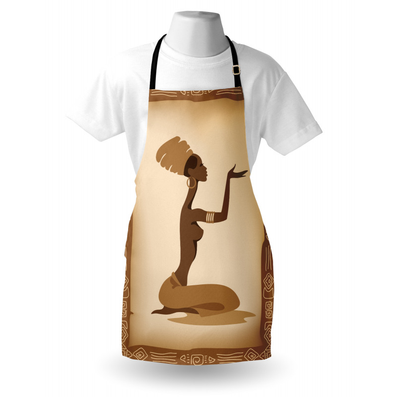 Lady Hand Gesture Apron