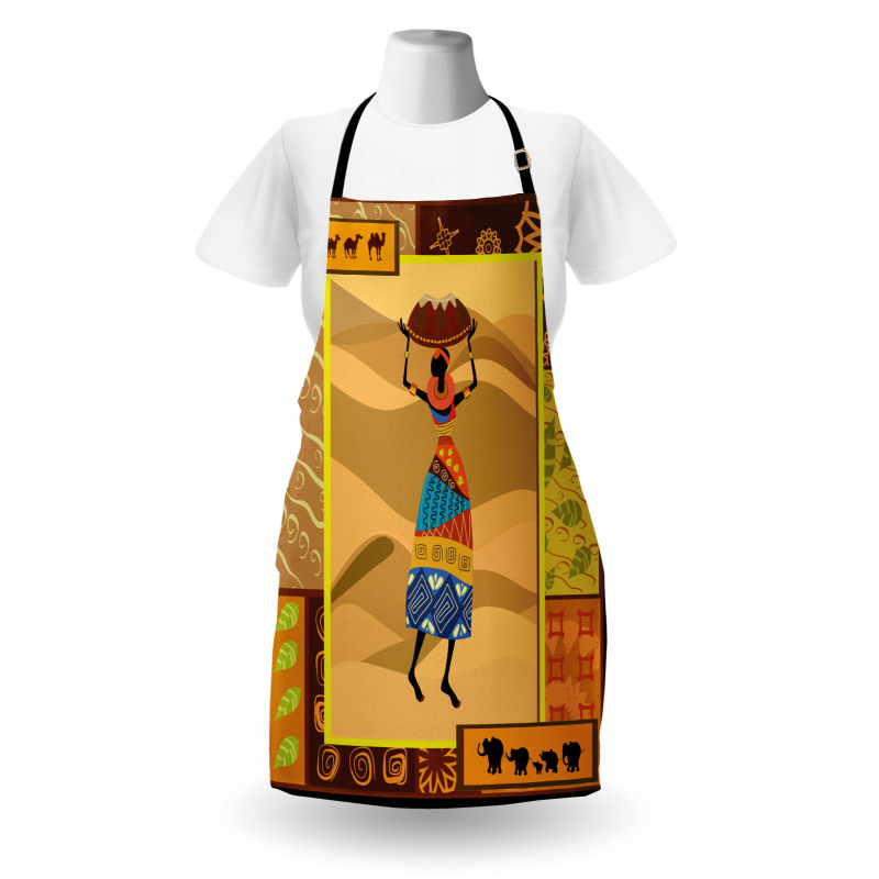 Camels Elephants Apron