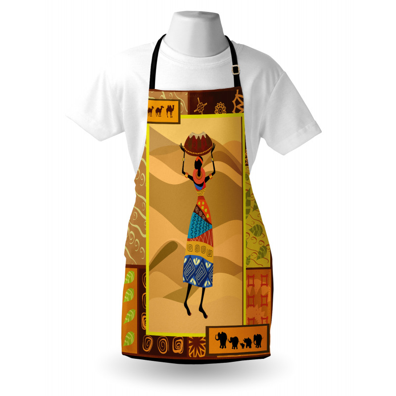 Camels Elephants Apron