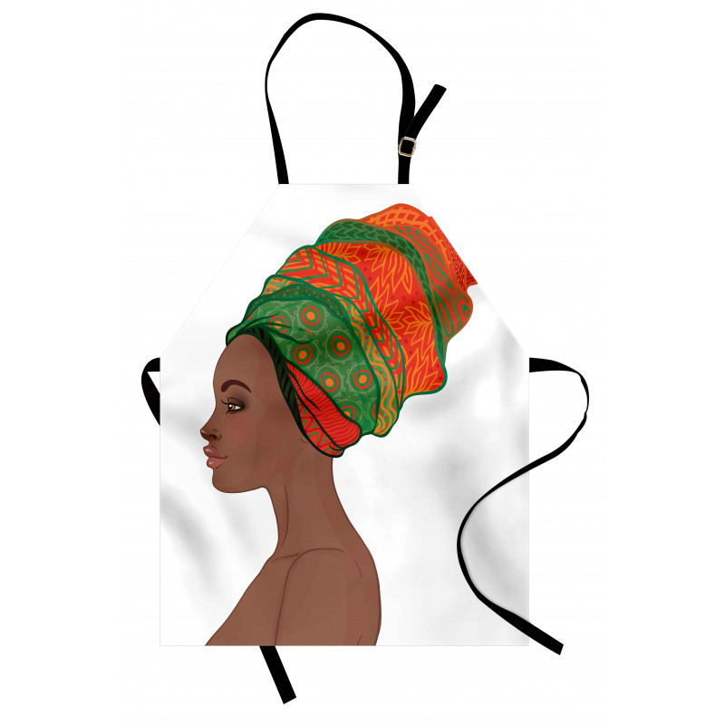 Young Afro Beauty Apron