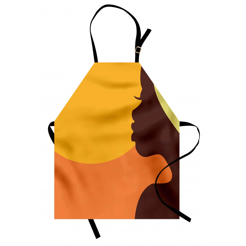 Teenage Girl Face Apron