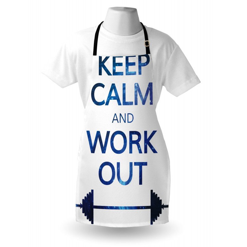 Keep Calm and Work Apron