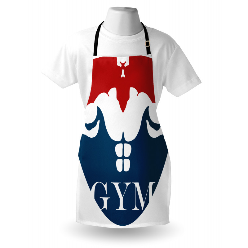 Strong Man with Biceps Apron