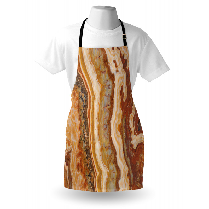 Watercolor Mineral Form Apron