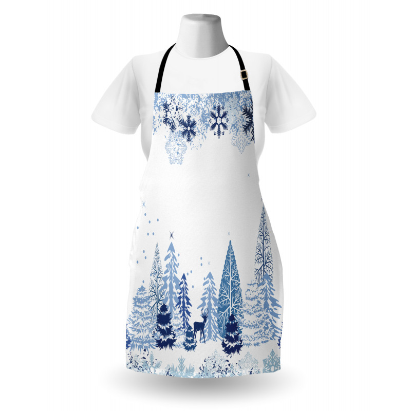 Winter Forest Apron