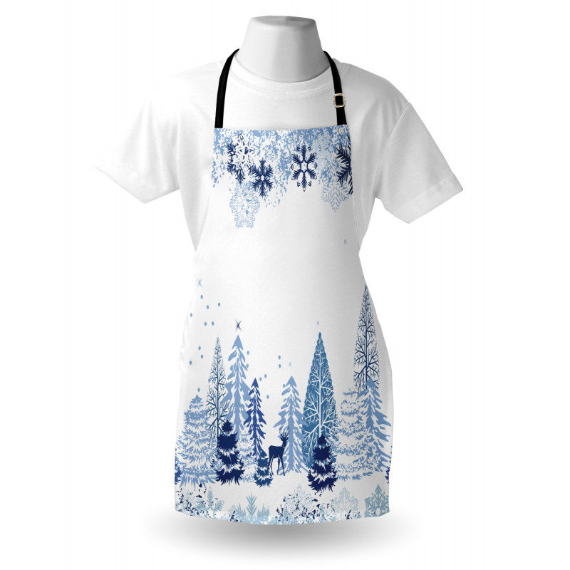 Winter Forest Apron