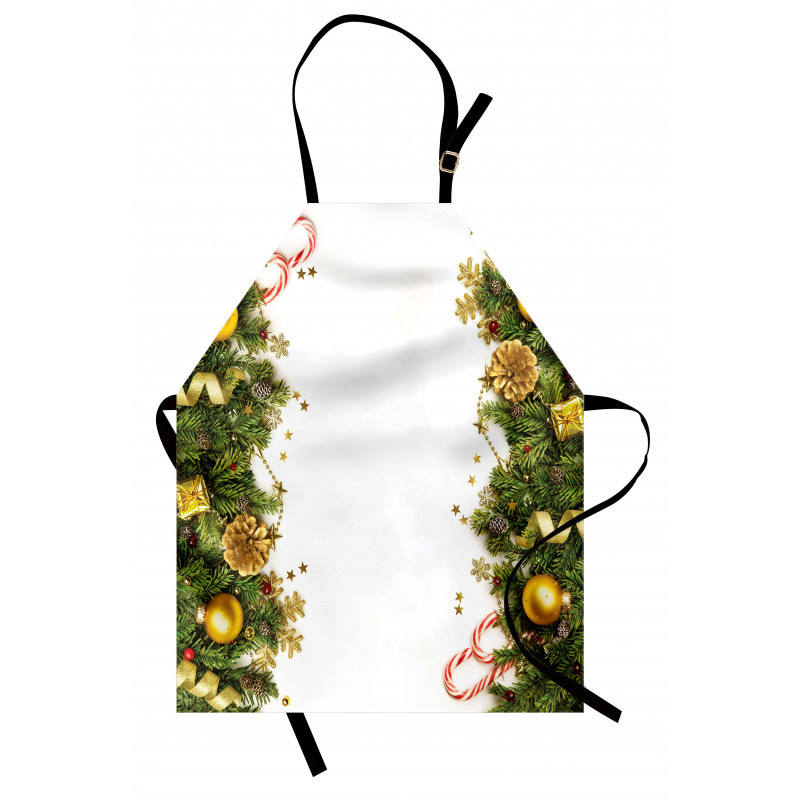 Tree Branch Ornaments Apron