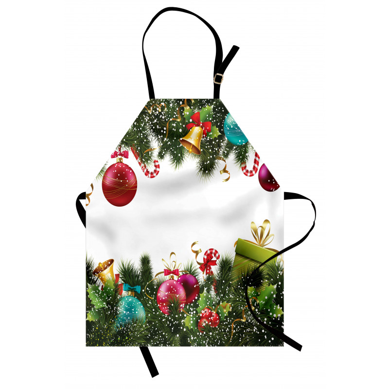 New Year Greeting Apron