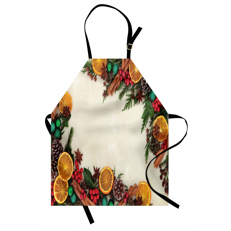 Natural Winter Spread Apron