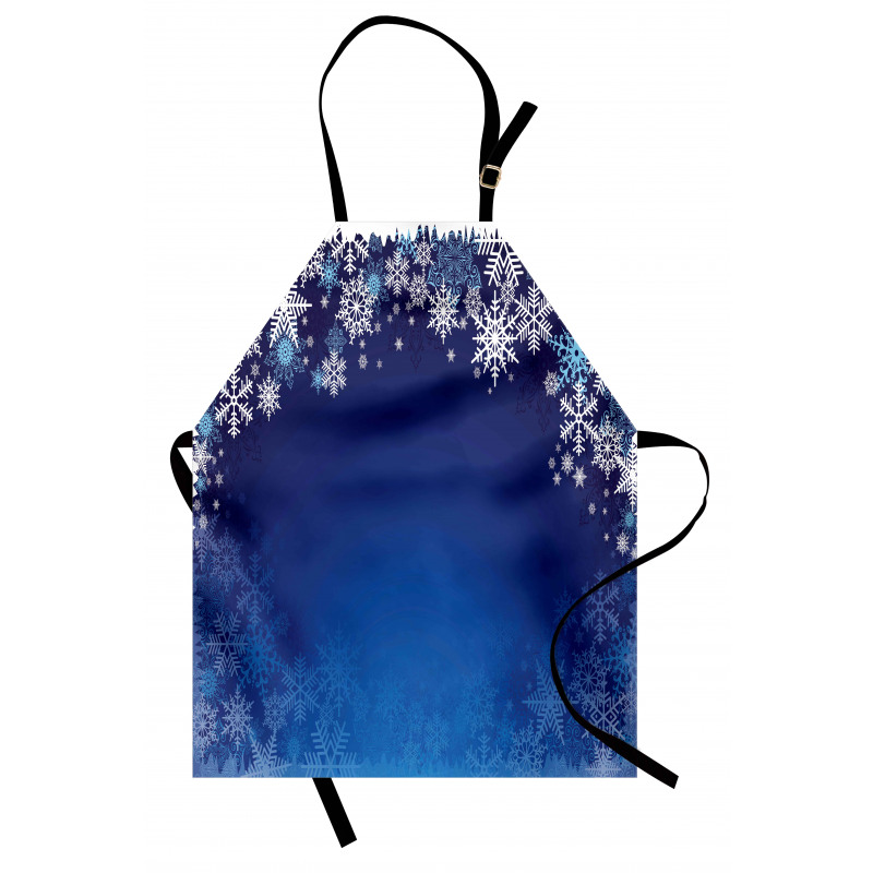 Various Snowflakes Apron